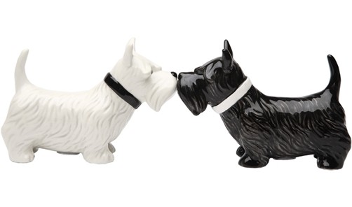 Salz und Pfefferstreuer Terrier Hund Hunde Salzstreuer Salz&amp; Pfeffer